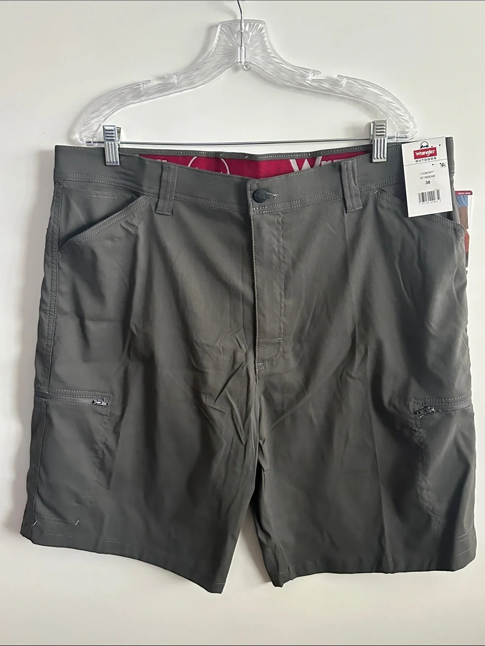 Wrangler® Men's Outdoor Performance Zip Cargo Short 38